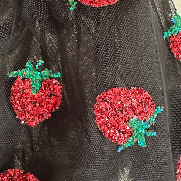 Lirika Matoshi Strawberry Dress Medium Black - Picture 4 of 12